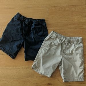 Men's Uniqlo Shorts Navy Beige Small Lot Bundle